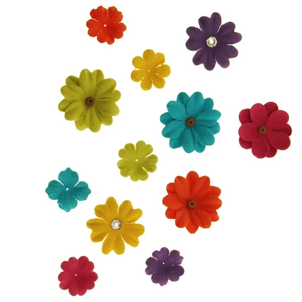 Assorted Bright Colours Spring Blend Flowers